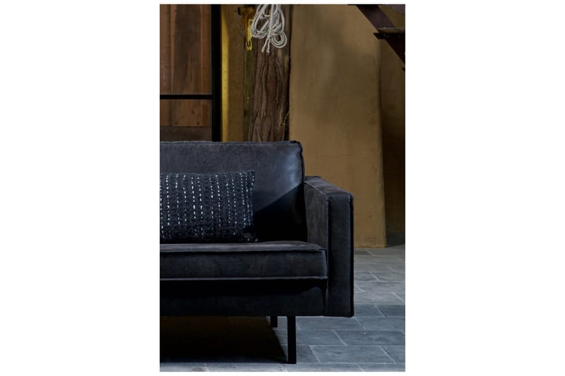 Lissbon Hjørnesofa - Svart - Møbler - Sofaer - Sofa med sjeselong