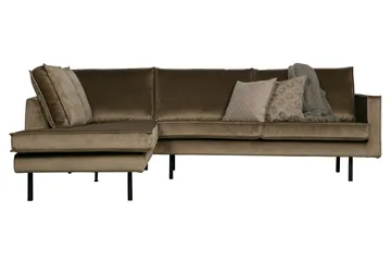 Lissbon Hjørnesofa - Møbler - Sofaer - Sofa med sjeselong - 3 seters sofa med divan