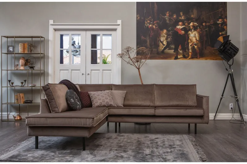 Lissbon Hjørnesofa - Møbler - Sofaer - Sofa med sjeselong - 3 seters sofa med divan