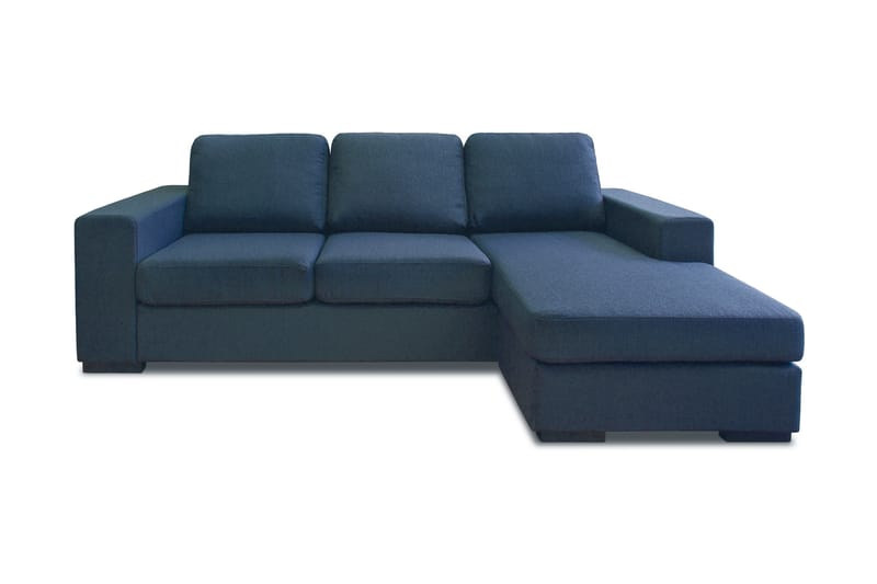 Logan Divansofa 3-seter Vendbar - Blå - Møbler - Sofaer - Sofa med sjeselong