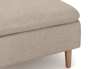 Lovis 3-seters sofa med vendbar sjeselong i stoff - Beige - Møbler - Sofaer - Sofa med sjeselong