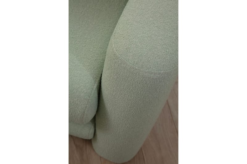 Makhan Sofa med Sjeselong 3-seter - Grønn - Møbler - Sofaer - Sofa med sjeselong