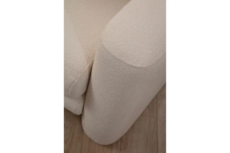 Makhan Sofa med Sjeselong 3-seter - Lys beige - Møbler - Sofaer - Sofa med sjeselong