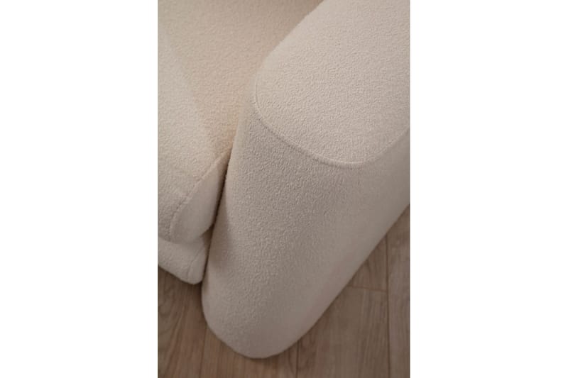 Makhan Sofa med Sjeselong 3-seter - Lys beige - Møbler - Sofaer - Sofa med sjeselong