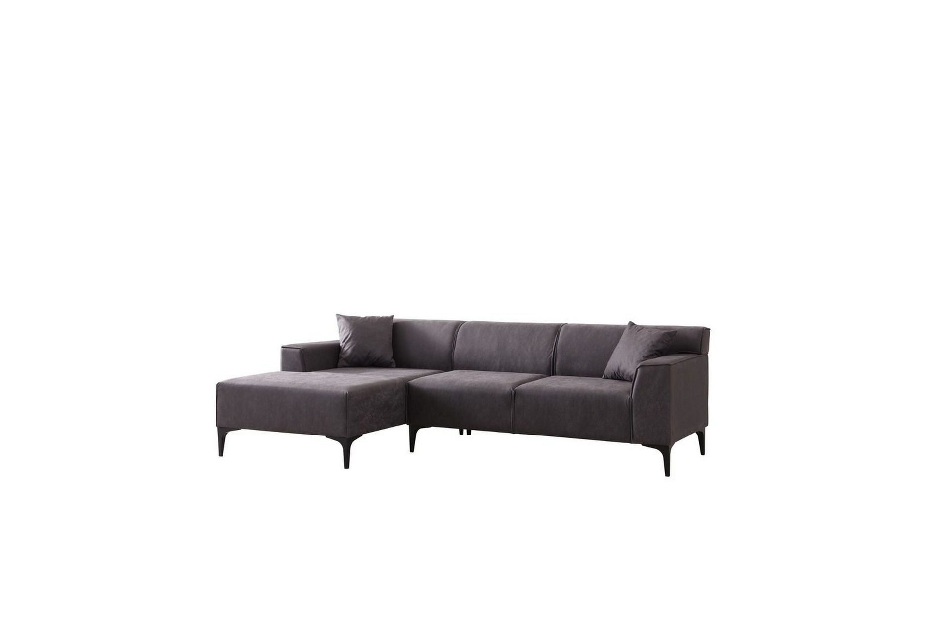 Malpani Sofa med Divan 3-sits - Antrasitt
