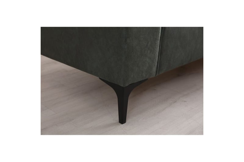 Malpani Sofa med Divan 3-sits - Grønn - Møbler - Sofaer - Sofa med sjeselong
