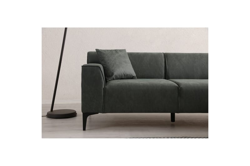 Malpani Sofa med Divan 3-sits - Grønn - Møbler - Sofaer - Sofa med sjeselong