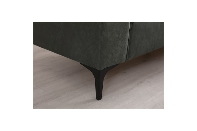 Malpani Sofa med Divan 3-sits - Grønn - Møbler - Sofaer - Sofa med sjeselong