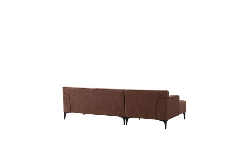 Malpani Sofa med Divan 4-sits - Cognac - Møbler - Sofaer - Sofa med sjeselong