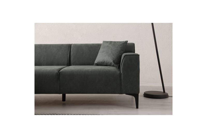 Malpani Sofa med Divan 4-sits - Grønn - Møbler - Sofaer - Sofa med sjeselong