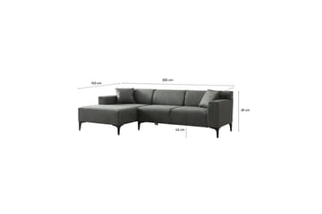 Malpani Sofa med Divan 4-sits - Grønn - Møbler - Sofaer - Sofa med sjeselong