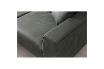Malpani Sofa med Divan 4-sits - Grønn - Møbler - Sofaer - Sofa med sjeselong