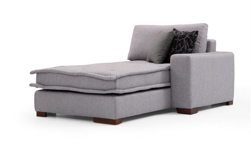 Mamerto Sofa m. Divan 4-seters - Lysegrå - Møbler - Sofaer - Sofa med sjeselong