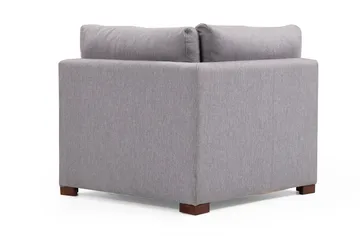 Mamerto Sofa m. Divan 4-seters - Lysegrå - Møbler - Sofaer - Hjørnesofa - Hjørnesofa med divan