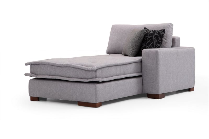 Mamerto Sofa m. Divan 4-seters - Lysegrå - Møbler - Sofaer - Sofa med sjeselong