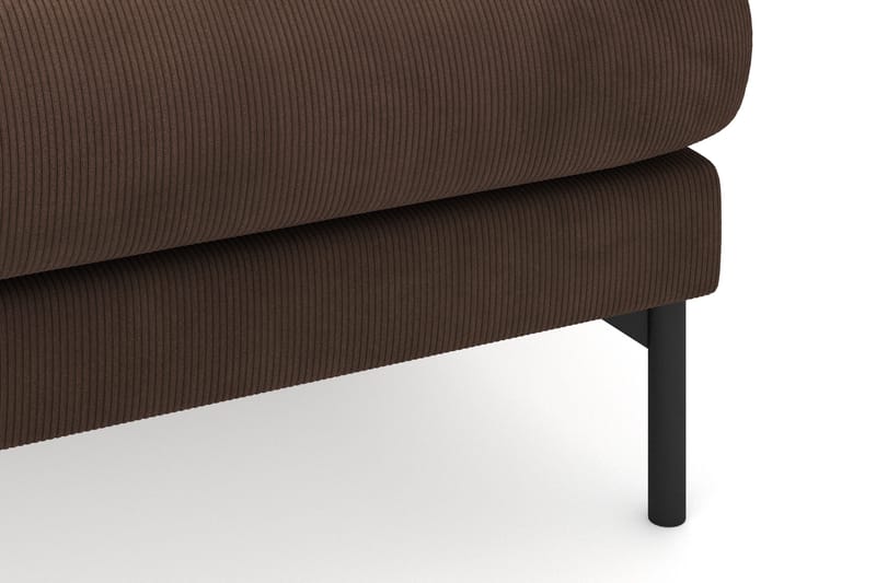 Menard 3-seters Høyrevendt L-formet Divansofa i Manchester - Brun - Møbler - Sofaer - Sofa med sjeselong