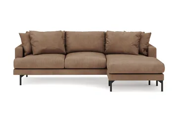 Menard 3-seters Høyrevendt L-formet Divansofa i Manchester