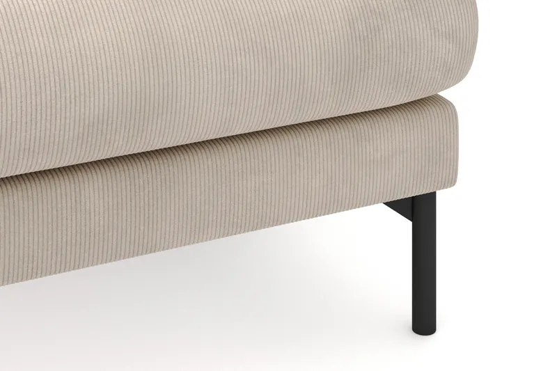 Menard 3-seters Høyrevendt L-formet Divansofa i Manchester - Greige - Møbler - Sofaer - Sofa med sjeselong