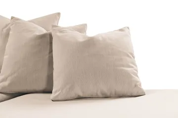 Menard 4-seters Høyrevendt Dyp L-formet Sjeselongsofa i Stoff - Beige - Møbler - Sofaer - Sofa med sjeselong