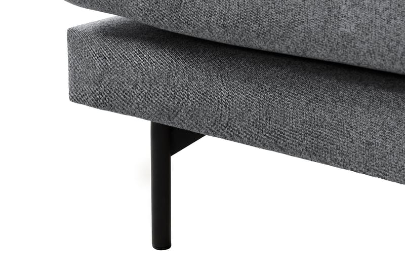 Menard 4-seters Høyrevendt Dyp L-formet Sjeselongsofa i Stoff - Mørk grå - Møbler - Sofaer - Sofa med sjeselong