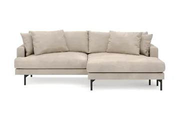 Menard 4-seters Høyrevendt L-formet Divansofa i Manchester