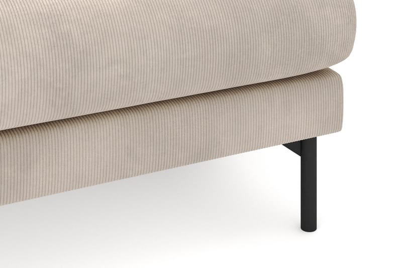 Menard 4-seters Høyrevendt L-formet Divansofa i Manchester - Greige - Møbler - Sofaer - Sofa med sjeselong