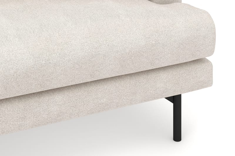 Menard 4-seters Venstrevendt Dyp L-formet Divansofa i Stoff - Beige - Møbler - Sofaer - Sofa med sjeselong