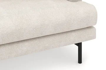 Menard 4-seters Venstrevendt Dyp L-formet Divansofa i Stoff - Beige - Møbler - Sofaer - Sofa med sjeselong