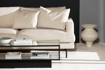 Menard 4-seters Venstrevendt Dyp L-formet Sjeselongsofa i Manchester - Beige - Møbler - Sofaer - Sofa med sjeselong