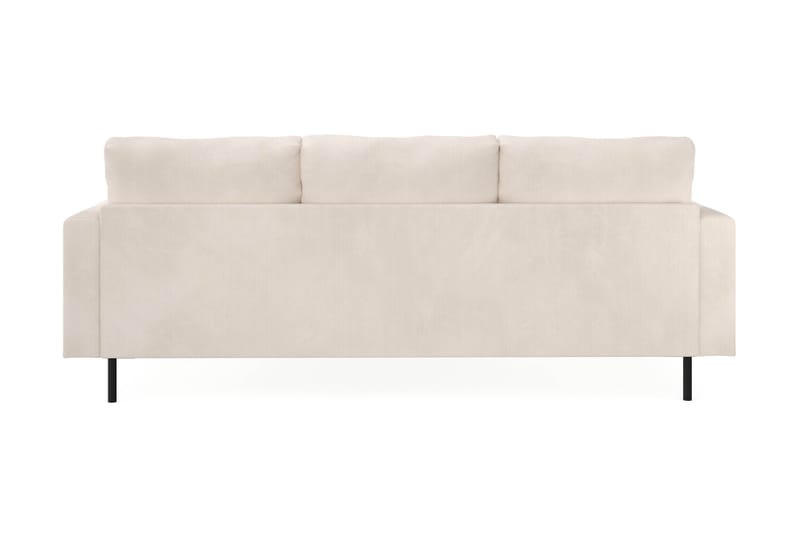 Menard Compact 3-seters Høyrevendt L-formet Divansofa i Manchester - Beige - Møbler - Sofaer - Sofa med sjeselong