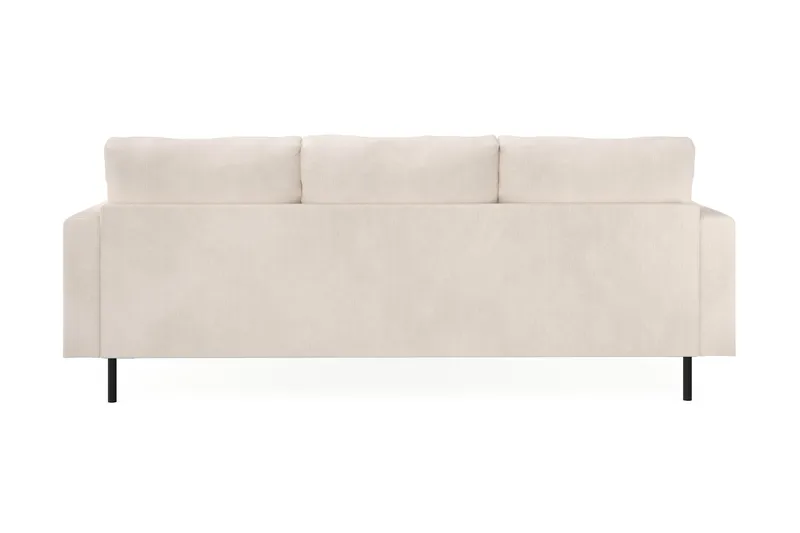 Menard Compact 3-seters Høyrevendt L-formet Divansofa i Manchester - Beige - Møbler - Sofaer - Sofa med sjeselong