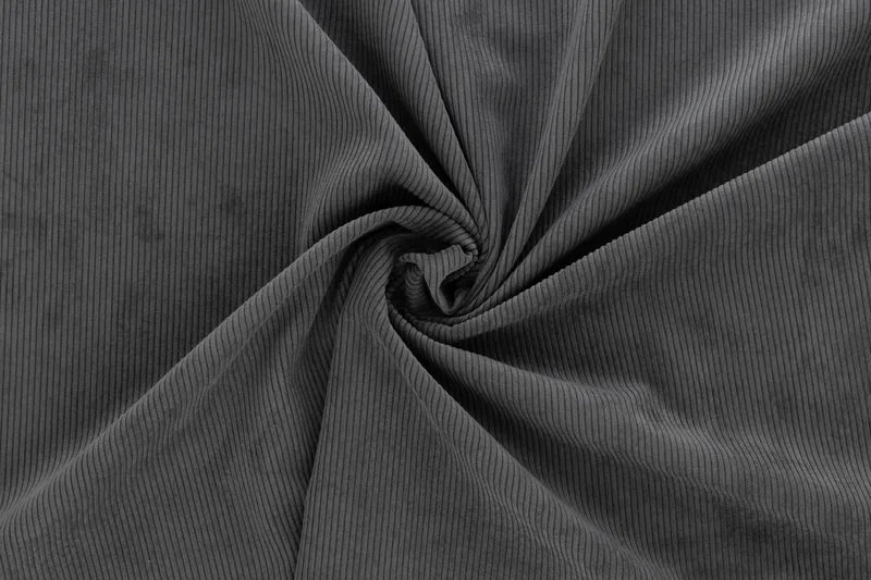 Menard Compact 3-seters Høyrevendt L-formet Divansofa i Manchester - Grå - Møbler - Sofaer - Sofa med sjeselong