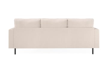 Menard Compact 3-seters Høyrevendt L-formet Divansofa i Stoff - Beige - Møbler - Sofaer - Sofa med sjeselong