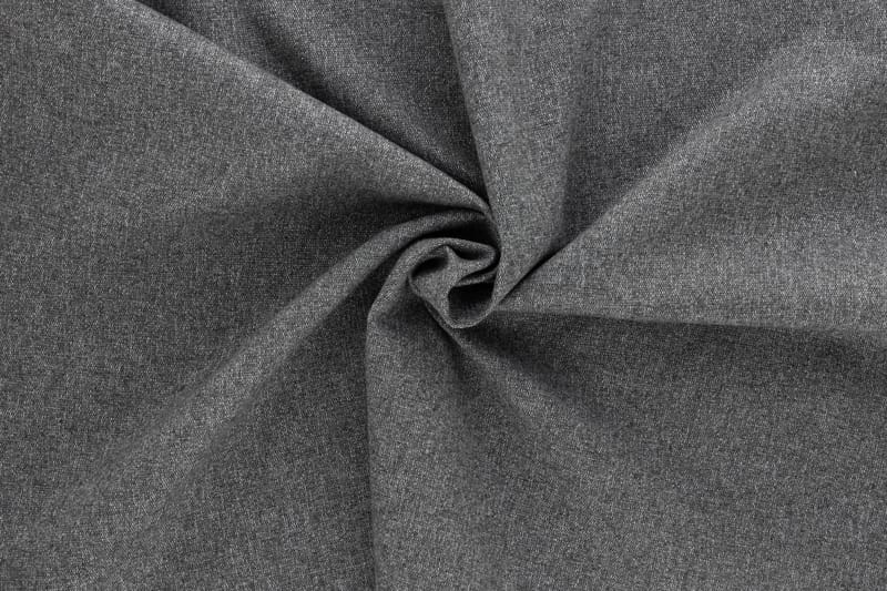 Menard Compact 3-seters Høyrevendt L-formet Divansofa i Stoff - Mørk grå - Møbler - Sofaer - Sofa med sjeselong