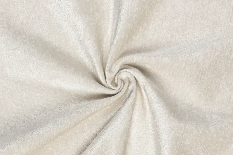 Menard Compact 3-seters Venstrevendt L-formet Divansofa i Fløyel - Kremhvit - Møbler - Sofaer - Sofa med sjeselong