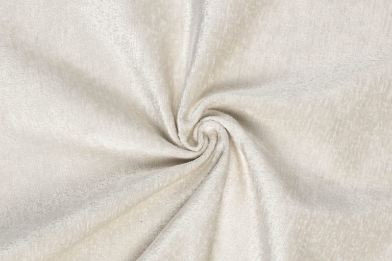 Menard Compact 3-seters Venstrevendt L-formet Divansofa i Fløyel - Kremhvit - Møbler - Sofaer - Sofa med sjeselong