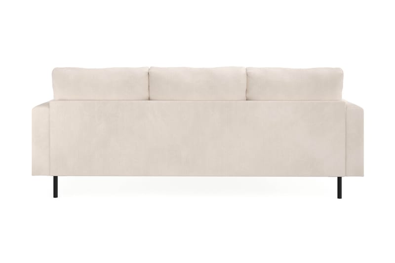 Menard Compact 3-seters Venstrevendt L-formet Divansofa i Manchester - Beige - Møbler - Sofaer - Sofa med sjeselong
