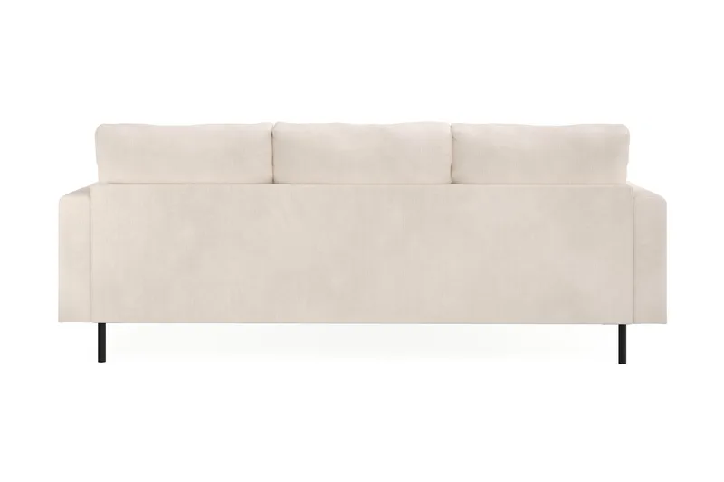 Menard Compact 3-seters Venstrevendt L-formet Divansofa i Manchester - Beige - Møbler - Sofaer - Sofa med sjeselong