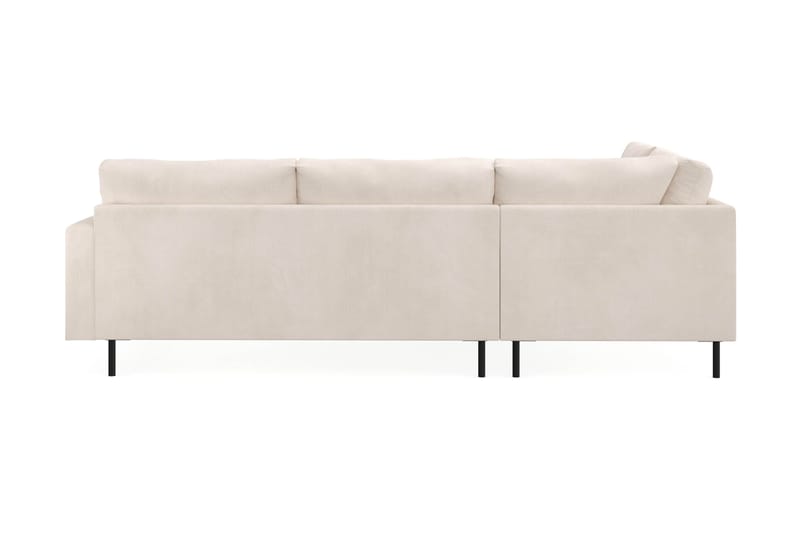Menard Compact 4-seters Venstrevendt L-formet Sjeselongsofa i Manchester - Beige - Møbler - Sofaer - Sofa med sjeselong