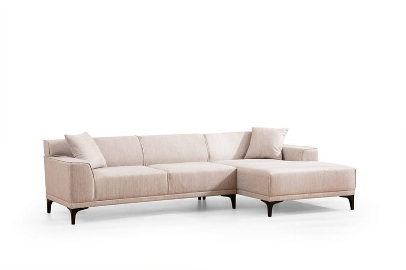 Mississauga Divansofa 3-seters - Hvit - Møbler - Sofaer - Sofa med sjeselong - 3 seters sofa med divan