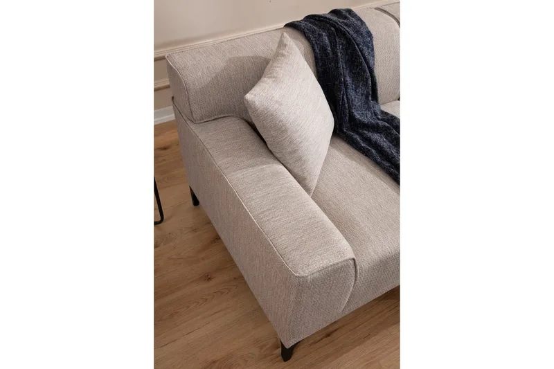 Mississauga Divansofa 3-seters - Hvit - Møbler - Sofaer - Sofa med sjeselong - 3 seters sofa med divan