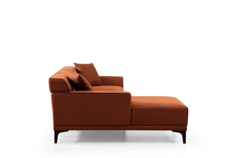 Mississauga Divansofa 3-seters - Oransje - Møbler - Sofaer - Sofa med sjeselong