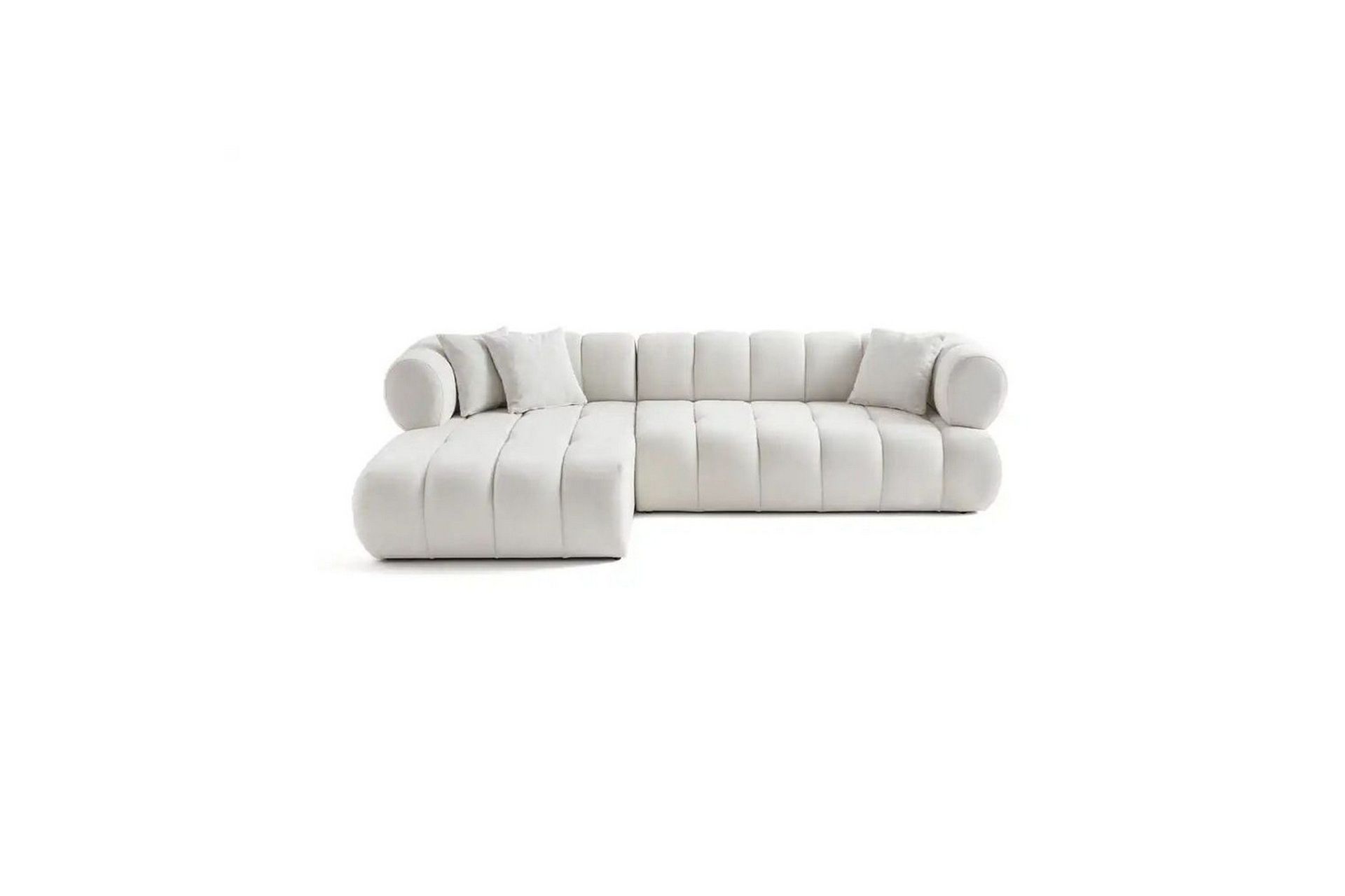 Mississauga Sofa med divan 3-seter - Hvit