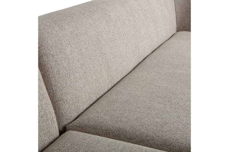 Mooli Sofa med Sjeselong 3-seter - Naturmelange - Sofa med sjeselong - 3 seters sofa med divan
