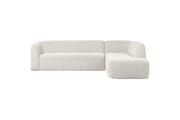 Mooli Sofa med Sjeselong 3-seter Pearl - Møbler - Black Friday soon ...