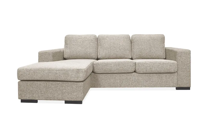 Nebraska Divansofa 3-seter Vendbar - Beige - Møbler - Sofaer - Sofa med sjeselong
