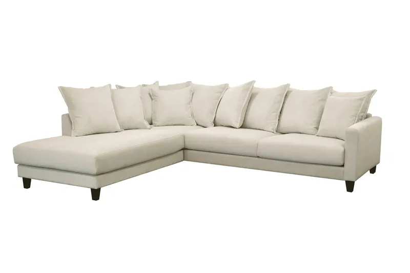 Nida Sjeselongsofa 4-seter, Beige