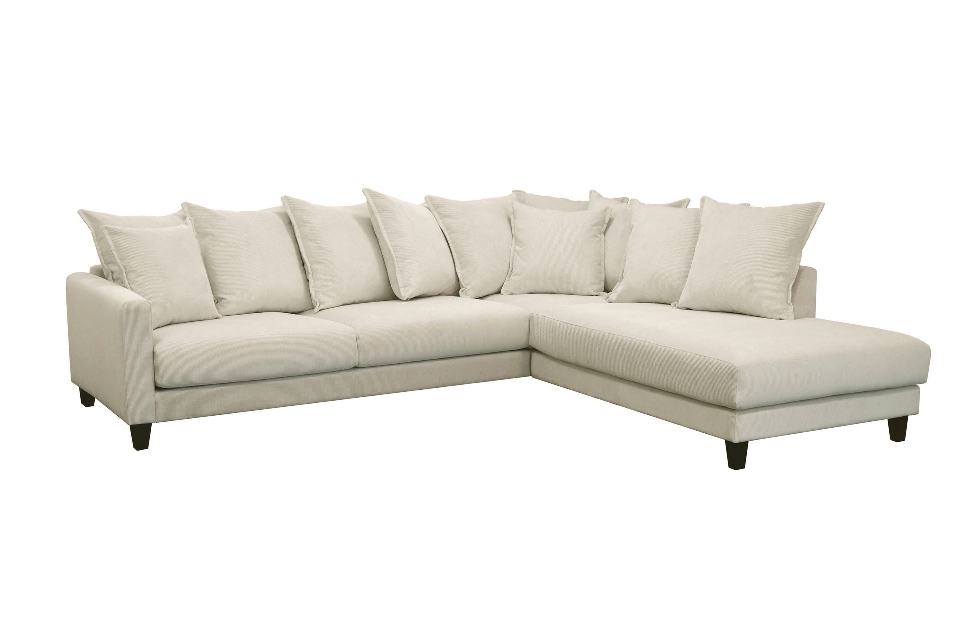 Nida Sjeselongsofa 4-seter - Beige - Møbler - Sofaer - Sofa med sjeselong