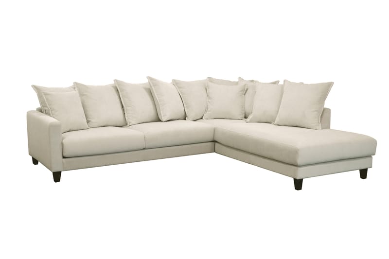 Nida Sjeselongsofa 4-seter - Beige - Sofa med sjeselong - 4 seters sofa med divan