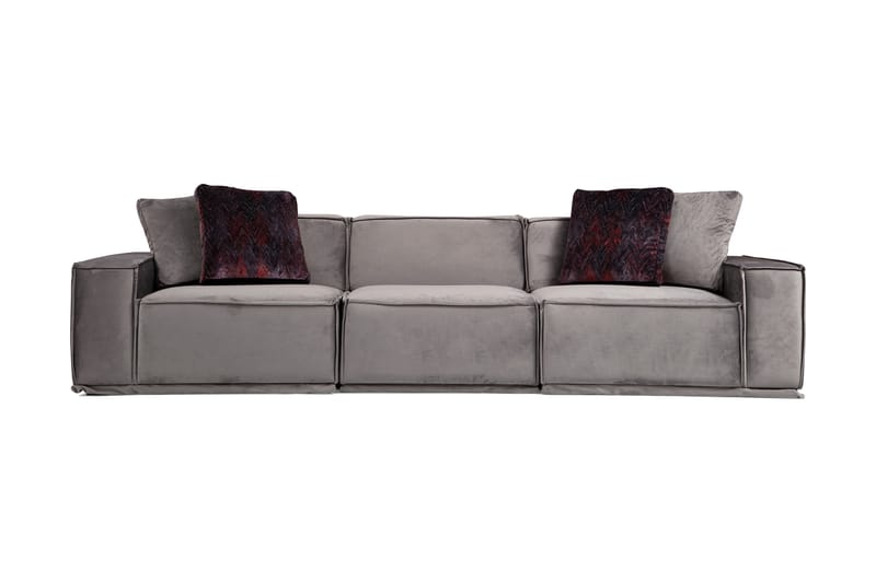 Nightcap Sofa m. Divan 3-seters - Grå - Møbler - Sofaer - Sofa 3 seter